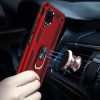 Huawei P40 lite backcover Ring Kickstand hoesje - Rood