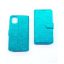 Apple iPhone 11 Pro Max boekcase hoesje keuze uit 6 kleuren - Turquoise