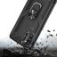 Huawei P40 Pro Luxe Extreem Stevige met Ring Kickstand - Zwart