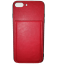 Apple iPhone 7 PLUS / 8 Plus rode achterkant met pasjes