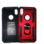 Apple iPhone XSMax Luxe Extreem Stevige Anti shock hoesje - Magnetisch voor autohouder met Ring Kickstand