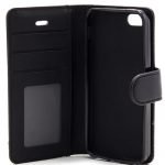 Apple iPhone 5/5S/SE zwart boek hoesje