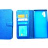 Samsung Galaxy Note 10 Telefoonhoesje Boekcase - Donker Blauw