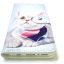 Samsung Galaxy A50 Print Portemonnee Telefoonhoesje - Poesje