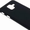 Samsung  Galaxy J2 Pro 2018 Silicone zwart backcase hoesje