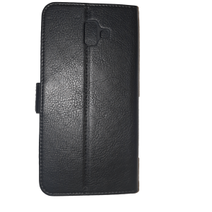 Samsung Galaxy A6 boekcase zwart hoesje