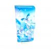 Huawei P30 Print Portemonnee Telefoonhoesje - Blauw Print