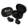 Original Bluetooth Headphones TWS GUESS - GUTWST30BK + docking station Zwart