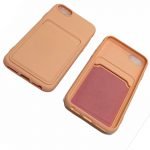 Apple iPhone 6 plus/6S Plus/7 Plus/8 Plus Luxe achterkant TPU hoesje met Pasjes