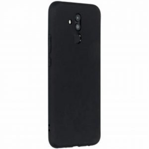Huawei Mate 20 silicone zwart back cover hoesje