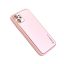 Apple iPhone 11 Back Cover Luxe High Quality Leather Case hoesje - Roze Backcover