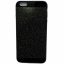 Apple iPhone 5/5S/SE Glitters achterkant hoesje - Zwart