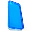 Apple iPhone 6/6S achterkant Transparant hoesje met 2x Screenprotector - Turquoise