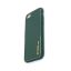 Apple iPhone 7 Plus /8 Plus Back Cover Luxe High Quality Leather Case hoesje - Groen Case