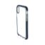 Apple iPhone X/XS Stevige Siliconen Transparant achterkant hoesje - Zwart