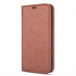 Apple iPhone 6 Plus / 6S Plus  bruine boek hoesje met extra vakjes voor pasjes