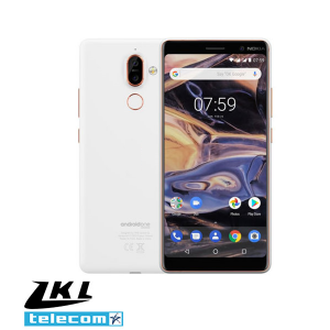 Nokia 7 Plus Hoesje silicone wit