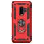 Samsung Galaxy S9 Plus backcover hoesje Ring Kickstand - Rood