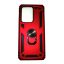 Samsung Galaxy S20 Ultra backcover hoesje Ring Kickstand - Rood