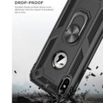 Apple iPhone XR rood backcover Ring Kickstand hoesje