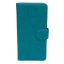 Samsung Galaxy A42 Zwart Portemonnee Boek hoesje - Turquoise