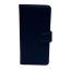 Samsung Galaxy A12 Zwart Portemonnee Boek hoesje - Donker Blauw