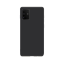 Samsung Galaxy S20 Plus Silicone zwart Stevige Microvezel telefoon hoesje