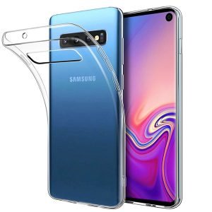 Samsung Galaxy S10e Silicone transparant hoesje