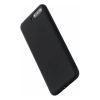 Huawei Y6-2018 silicone zwart hoesje met gratis Tempered Glass Screenprotector