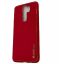 Xiaomi Redmi Note 8  Pro Real Leather back cover hoesje l Redmi Note 8 Camera beschermend hoesje - Rood