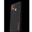 Samsung Galaxy A21S Real Leather Achterkant Telefoon hoesje - Zwart