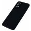 Samsung Galaxy A03S Zwart binnenkant microvezel back cover hoesje
