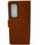 Oppo FIND X3 LITE(5G)  Portemonnee Wallet Case Boek  beschermend Telefoonhoesje - Bruin