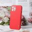 Apple iPhone 14 Pro Back Luxe Back Cover Leather Case - Rood
