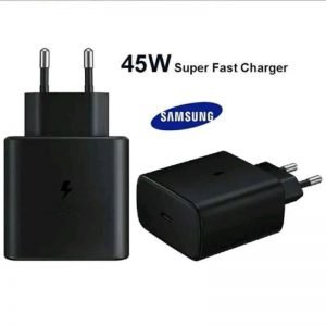 Samsung 45W Snellader met USB-C Kabel Zwart