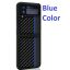 Samsung Galaxy Z Flip 3 5G Carbon Achterkant Hoesje - Blauw
