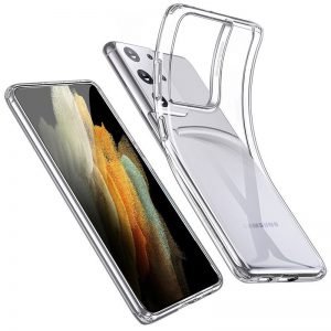 Samsung Galaxy S22 Ultra Transparant  achterkant hoesje