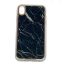 Apple iPhone X /XS Stevige Shockproof achterkant Marmer - Zwart