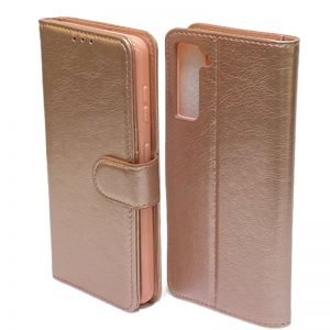 Samsung Galaxy A14 Boek Case - Roze Goud