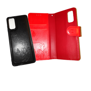 Samsung Galaxy S20 Plus Magnetische 2 in 1 boek hoesje Plus achterkant