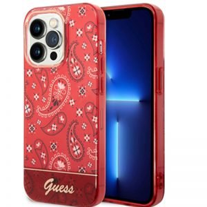 Guess Rood hoesje Apple iPhone 14 Pro Max