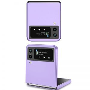 Samsung Galaxy Z Flip 3 Achterkant Hoesje met Standing