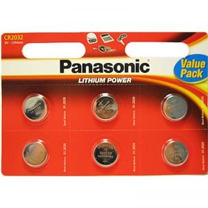 Panasonic CR2025 Lithium batterij 6 stuks