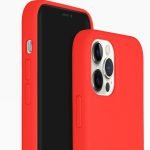 Apple iPhone 14 Pro PU Leer Magsafe Karmozijn Rode Hoesje