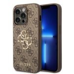 Guess Hoesje voor iphone 15 Pro - Bruin
