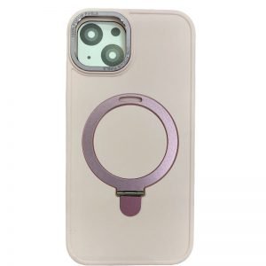 APPLE iPhone 14  Ring Magsafe Roze Hoesje