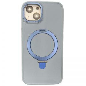 APPLE iPhone 14 Ring Magsafe Licht Blauw Hoesje