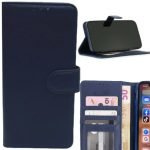Apple iPhone 14 Plus Book Case Portemonnee Hoesje - Donkerblauw