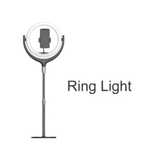 Ring Light rhodesy Zwart