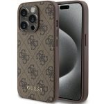 Guess Hoesje Voor iPhone 15 Pro - Bruin